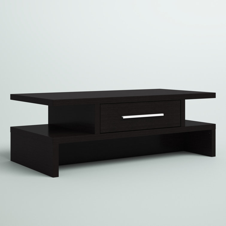 Milivoje coffee table with deals storage orren ellis